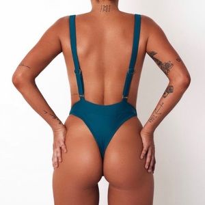 FAE Swim thong low back one piece